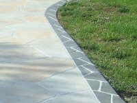 Driveway Stone Border